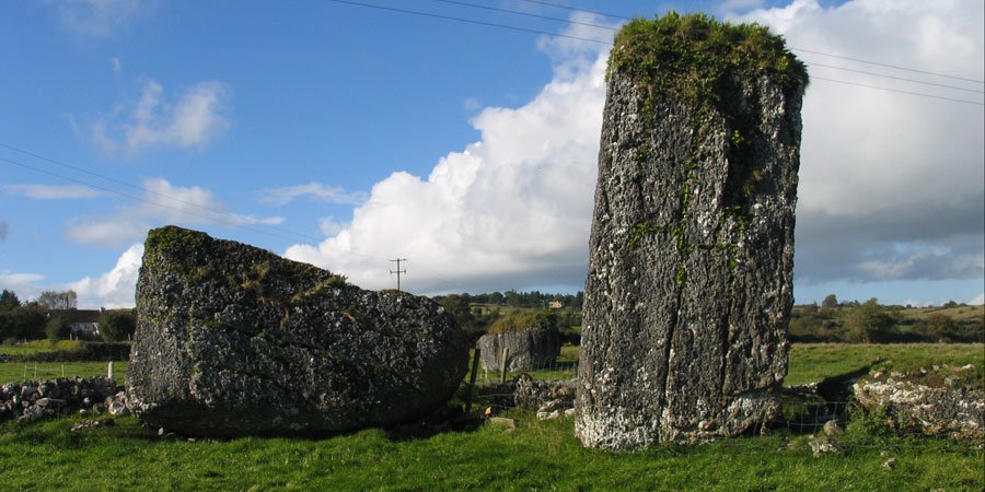 The Eglone stone, An ancient glacial erratic  and a legendary muster point in the 2nd battle of Moytura
