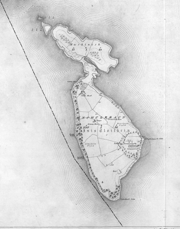Map of Inis Clothrann