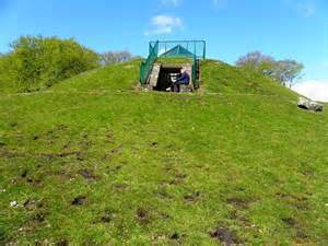 chambered cairn on Knockmany hill, Clougher. County Tyrone