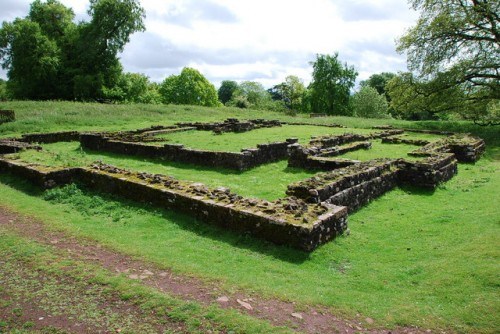 The temple complex at Lydney Park