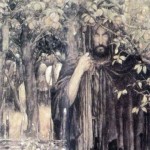 A painting of Pwyll by Alan Lee