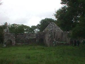 Some of the ruins on Inis Clothrann